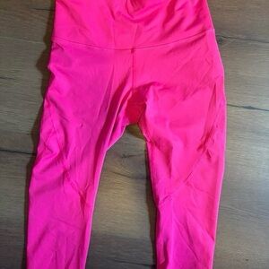 Lululemon Athletica Hot Pink Leggings